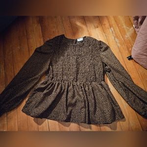 Cheetah Blouse